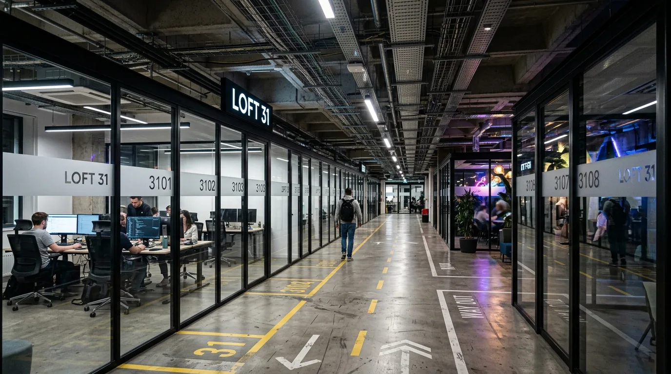 Коворкинг «Лофт 31», Москва — проект ВЕРИДОР