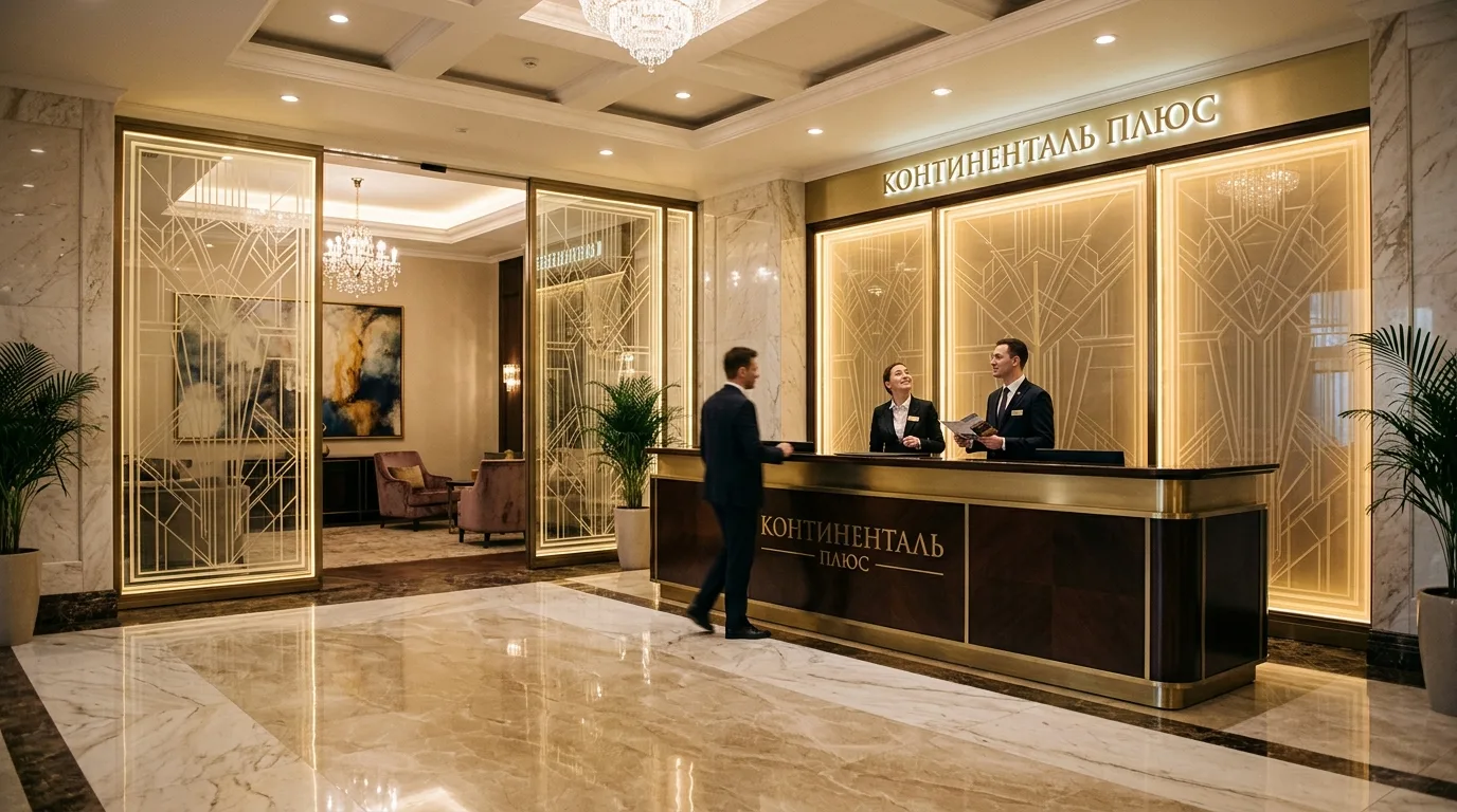 Отель «Континенталь Плюс», Москва — проект ВЕРИДОР